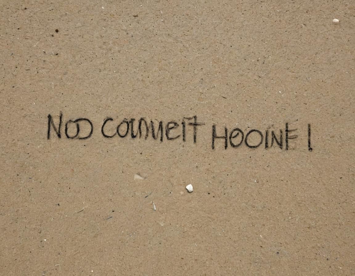 AI Generated Image Based on 'No Comment' Prompt