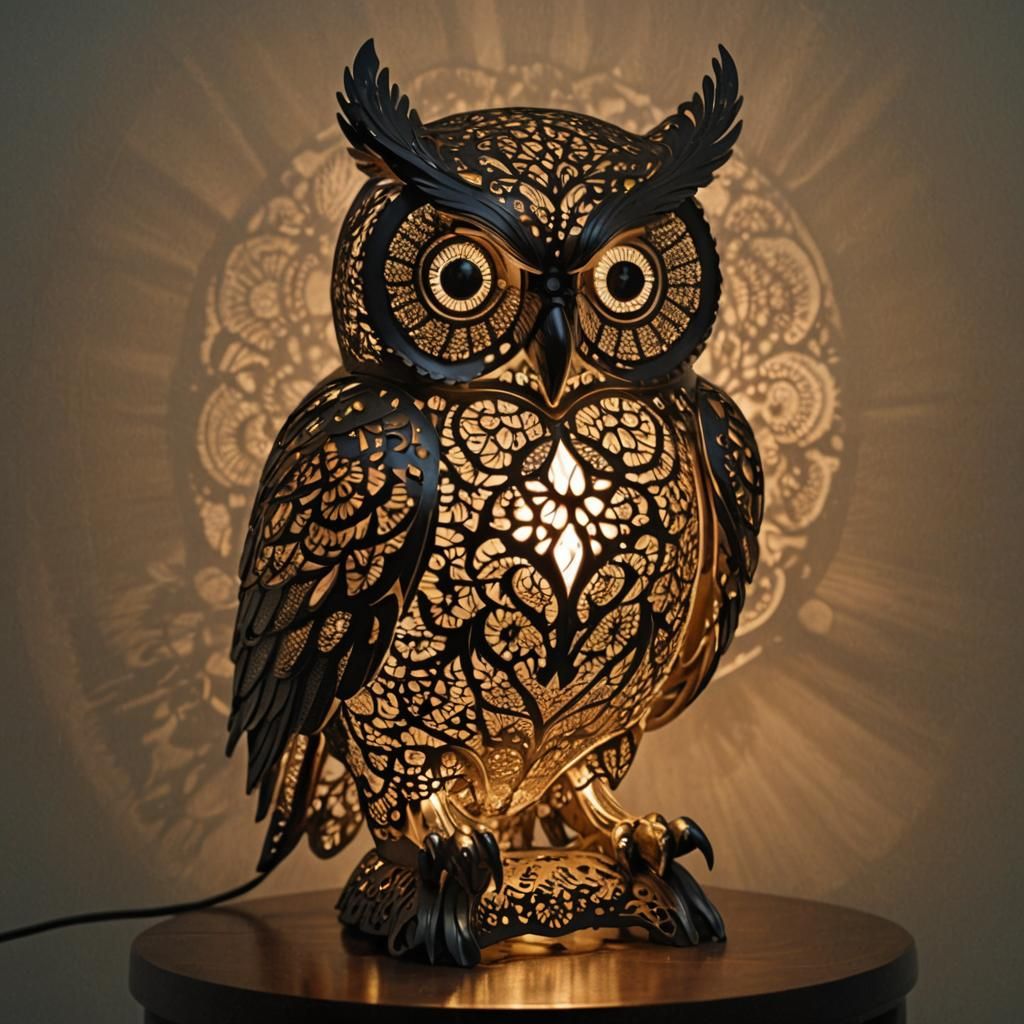 Owl Lamp