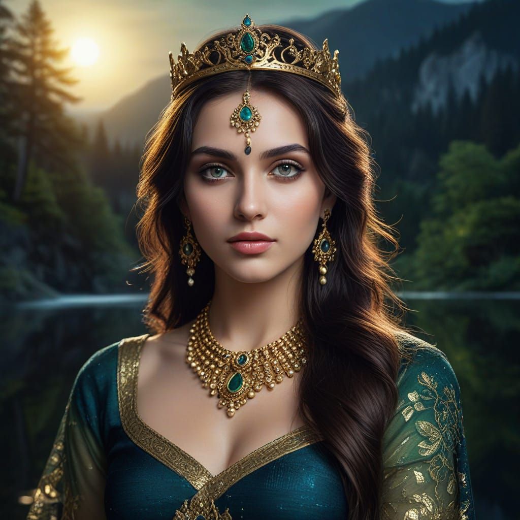 Goddess of the Moonlit Lake