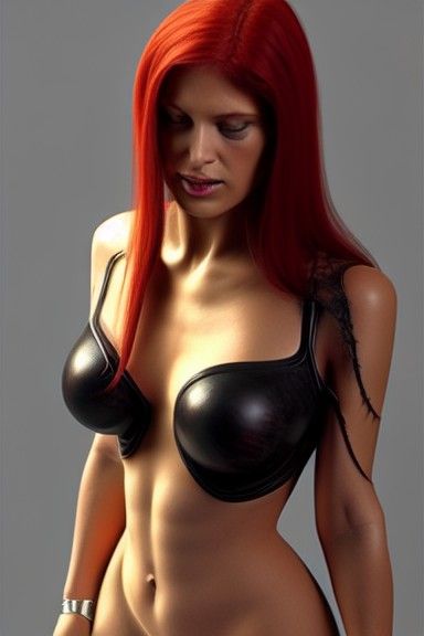 Voluptuous Venus as Witchblade Venom in 3D