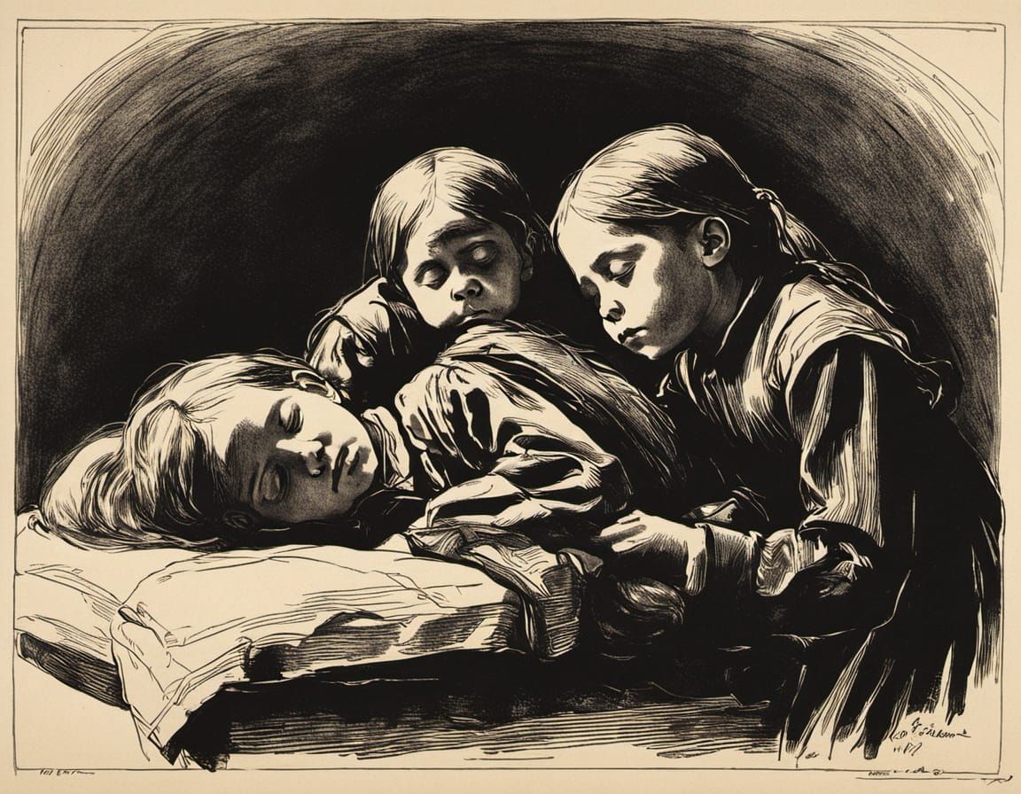 Siblings Comfort Their Ailing Sister in Heartfelt Scene