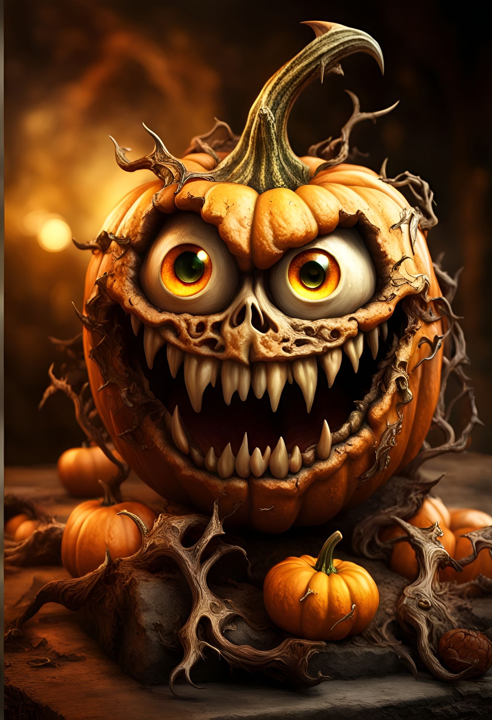 Possessed Pumpkin