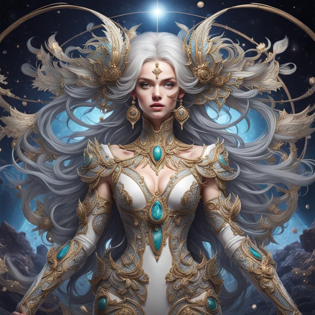 Detailed Cosmic Scene