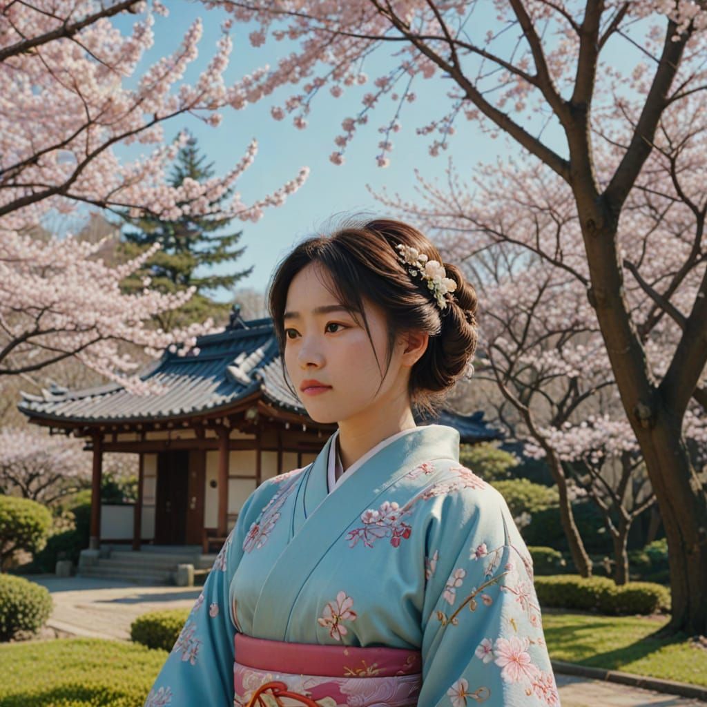 Elegant Japanese Princess