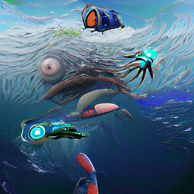 Subnautica Underwater Coral Reef Scene