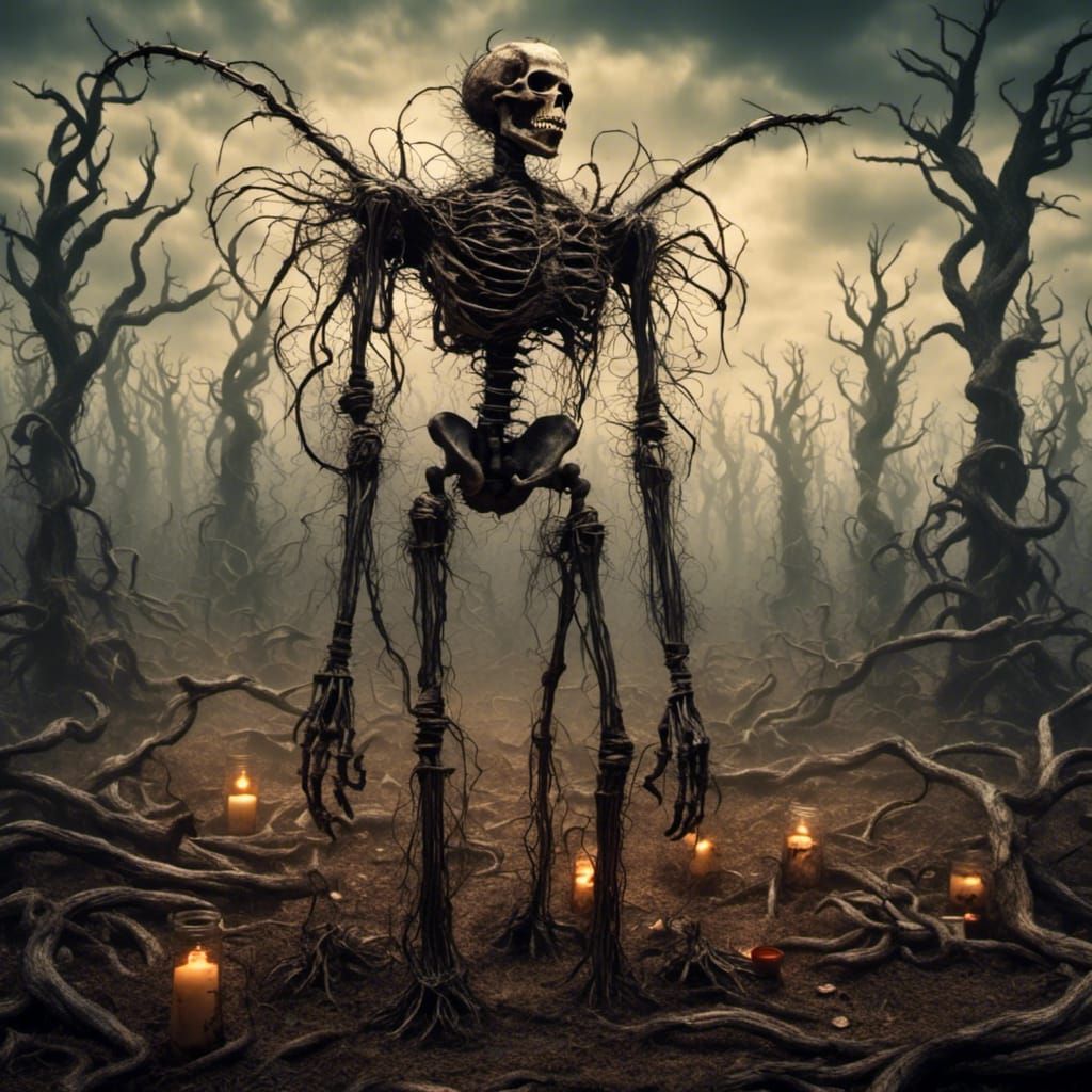 Unsettling Surrealist AI-Generated Art