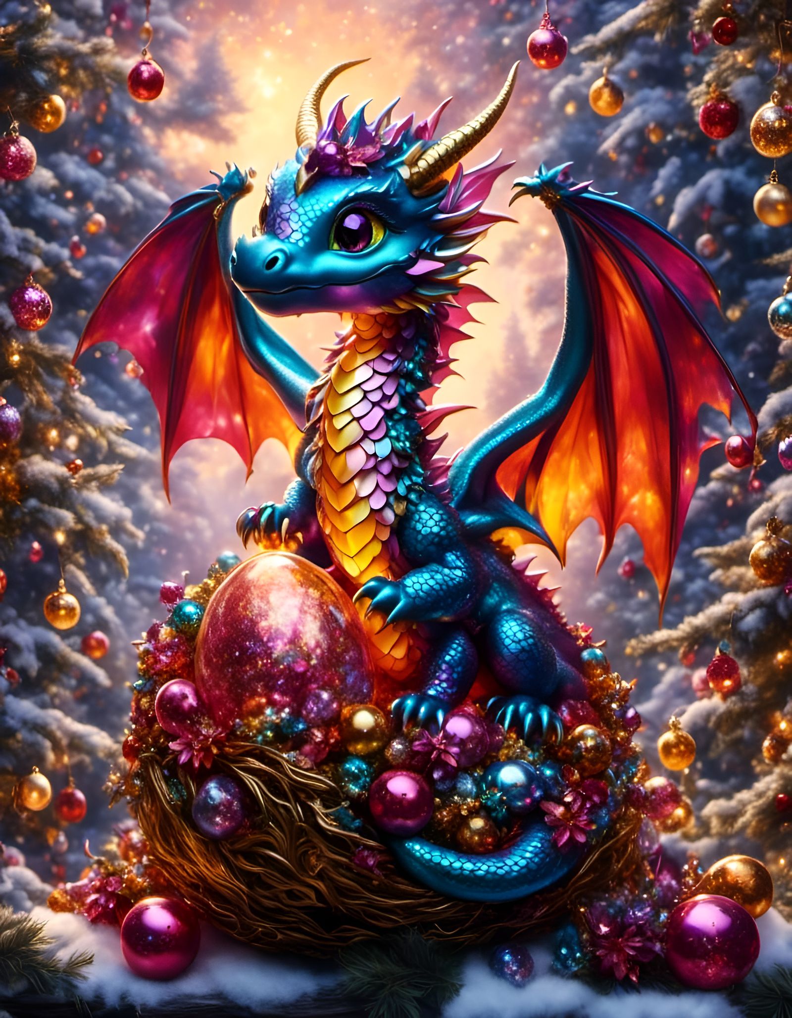 Merry Christmas Dragon