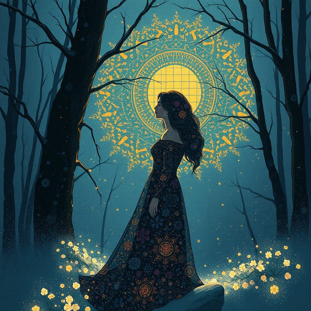 Heart's Transformation: A Blend of Photography and Pointilli...