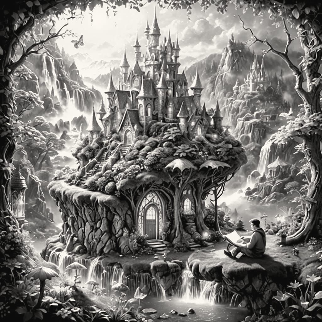 Magical Fairy World Pop-Up Book by Thomas Kinkade