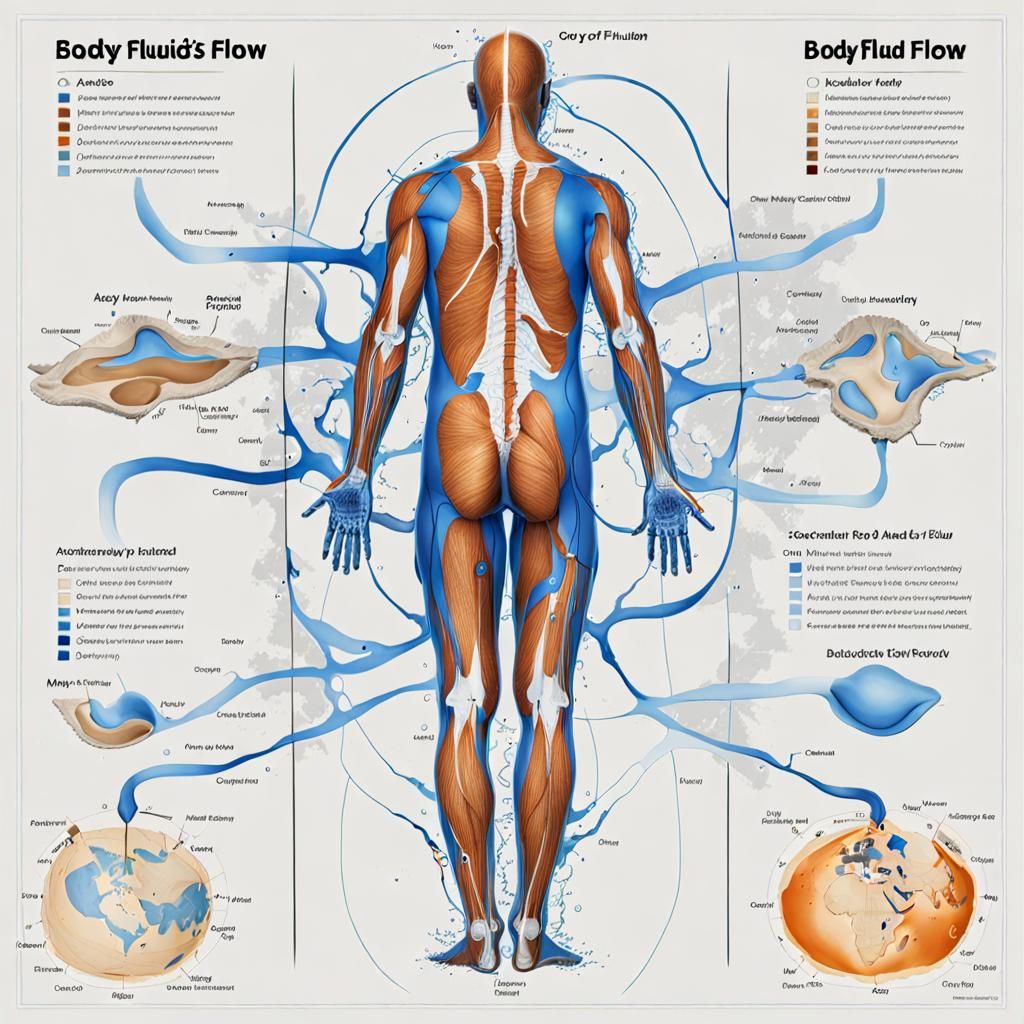 Accurate Map of Human Body Fluids Flow