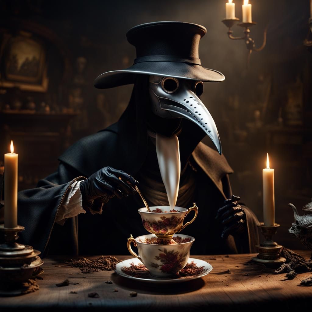 Plague Doctor Teatime