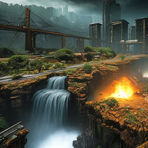 Post-Apocalyptic Landscape: A World Transformed