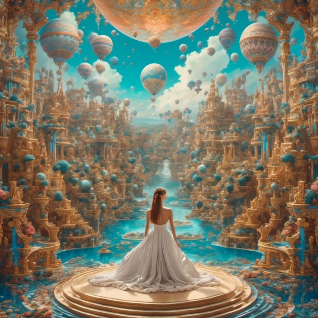 Intriguing Optical Illusion with Philosophical Theme