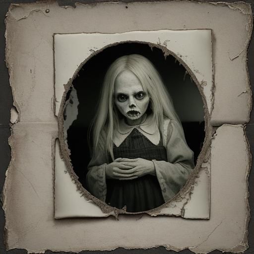 Cursed Haunted Photograph