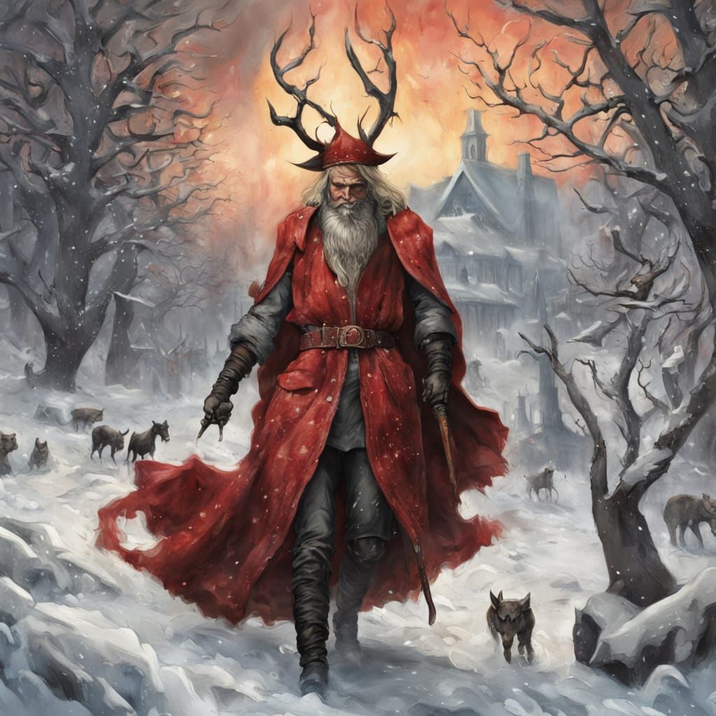 Winter in Hell: A Frozen Landscape