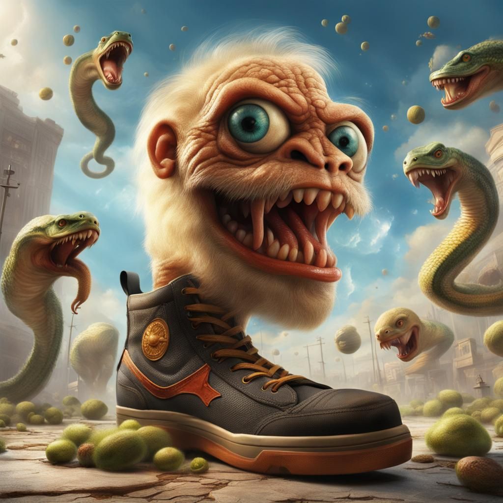 Funny Scene: Going Up to the Spirit in the Sky