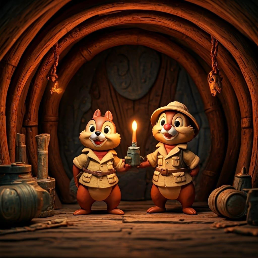Chip and Dale's Claymation Rescue Mission