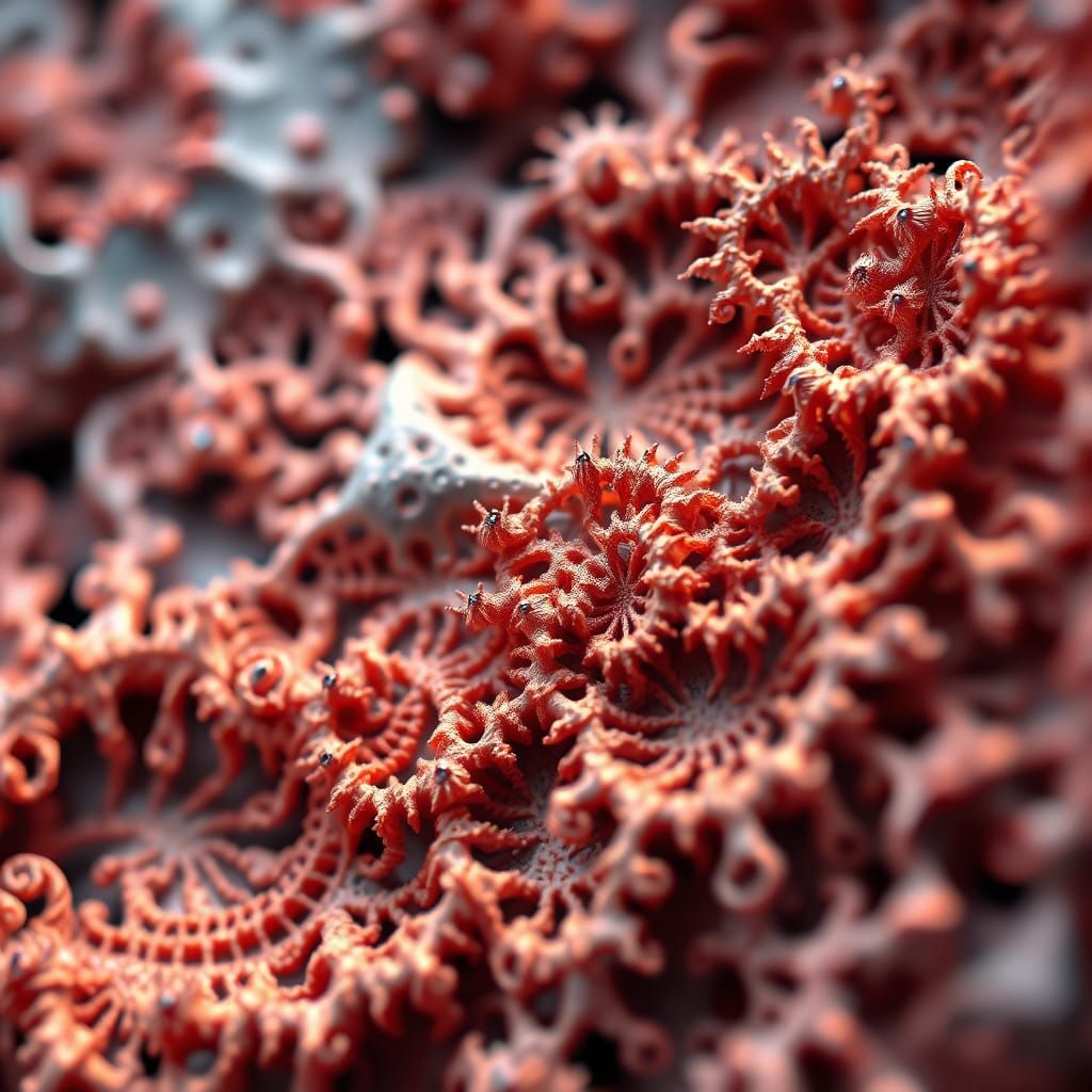 Luminous Fractal Landscapes in Nature Photography