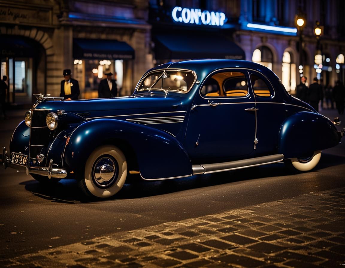 Retro '38 Coupe at Opera Theater Street