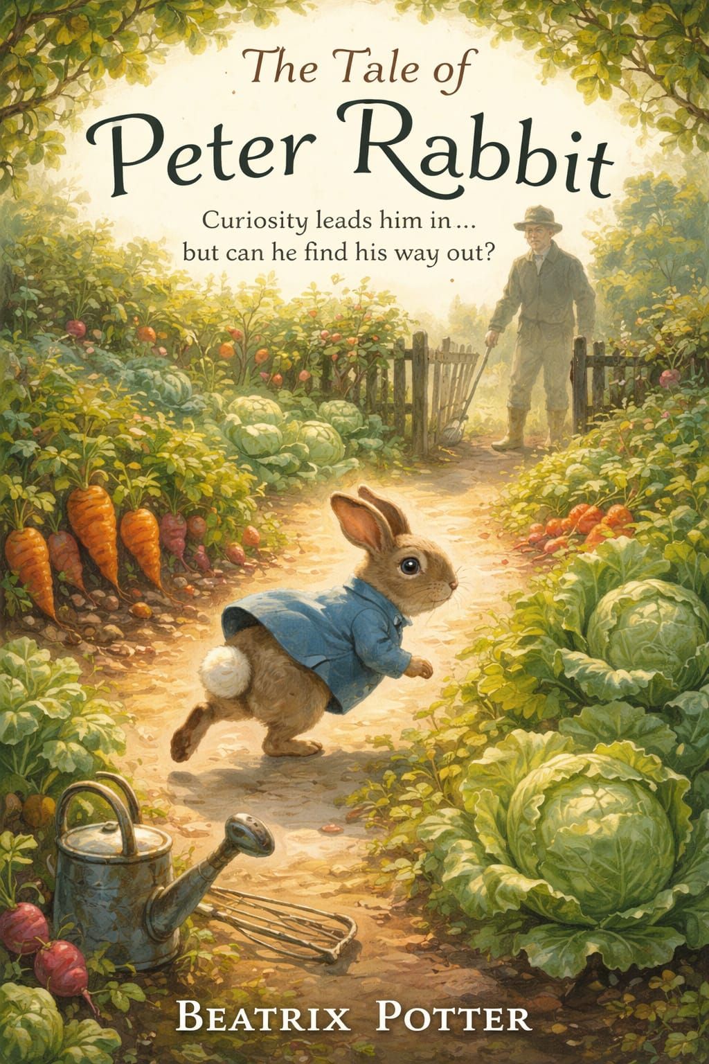 Mischievous Rabbit's Garden Adventure Cover