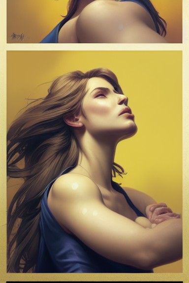 Detailed Portrait in Style of Rutkowski and Artgerm