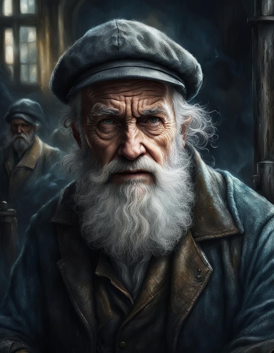 Impoverished Man's Portrait as a Jigsaw Puzzle