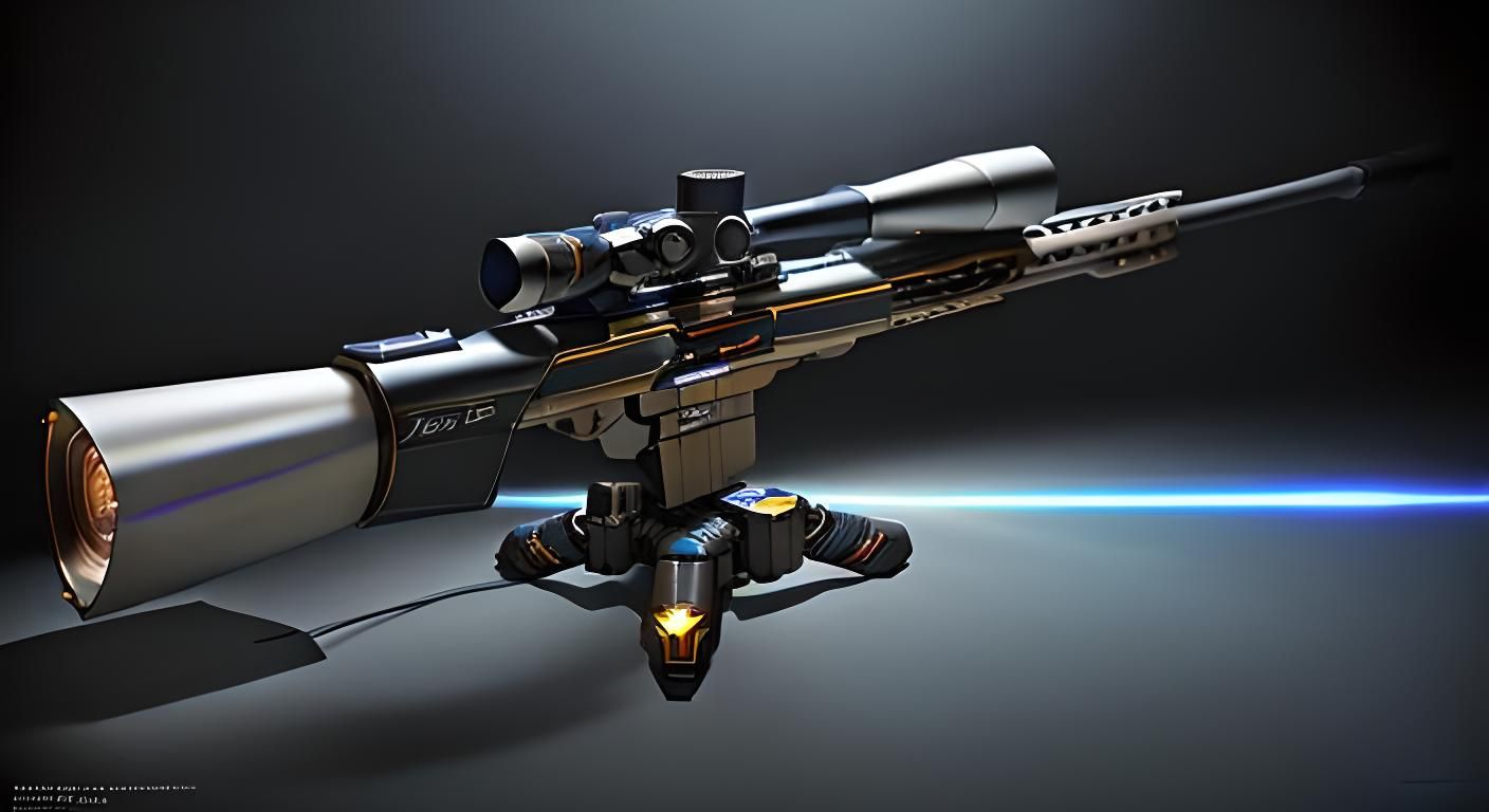 Top Quark Beam Projector Long Distance Sniper Rifle