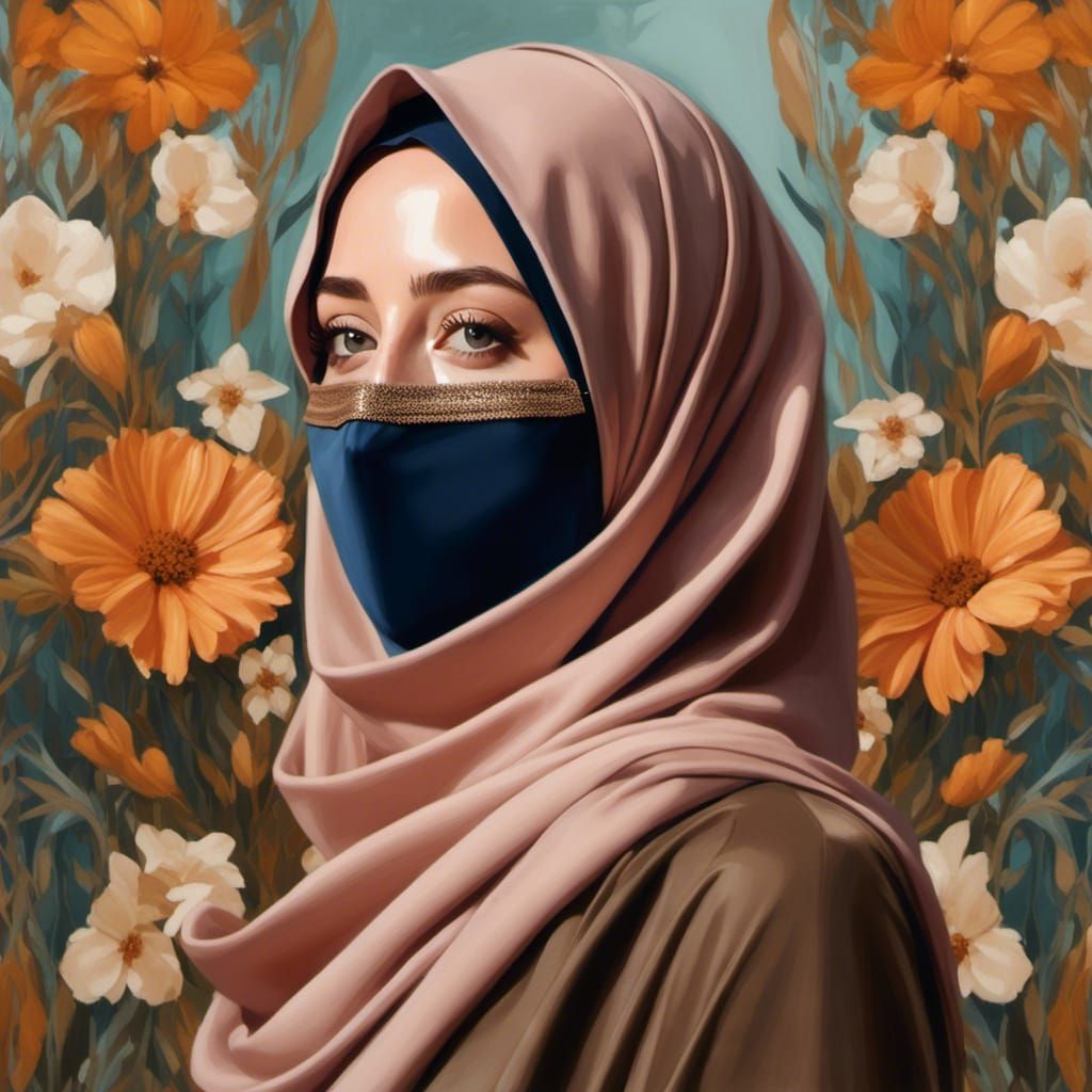 Veiled Beauty: Dakota Johnson in Strict Hijab