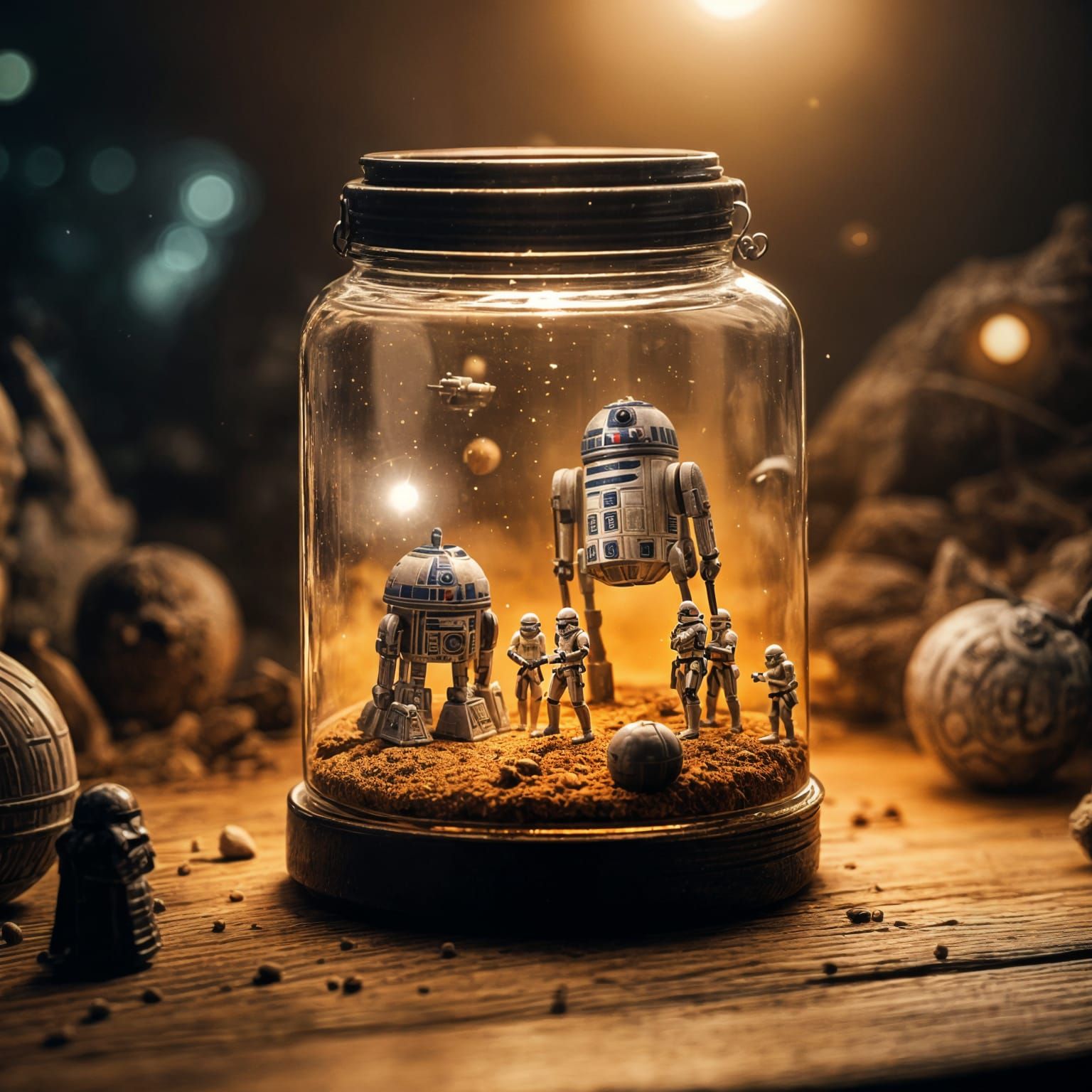 Star Wars in a Jar: Miniature Universe