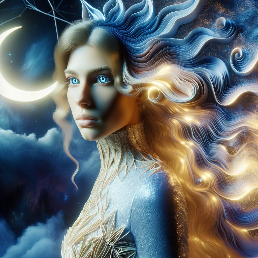 Stardust Warrior: A Girl's Unyielding Spirit