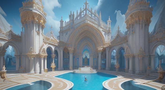 Luxury Resort Mega Mansions in Rococo Style