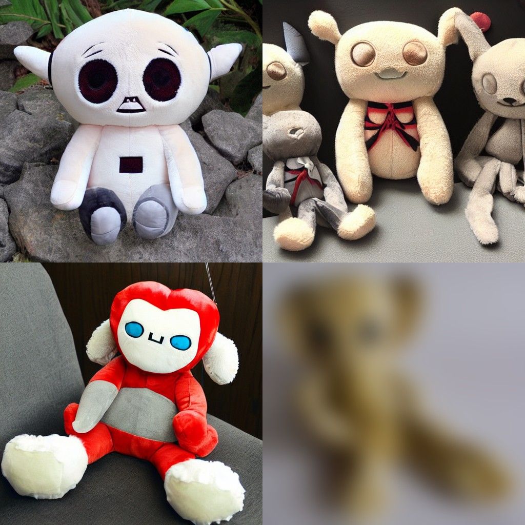 Creepy Cute Plush Toy Design