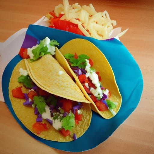 Delicious Taco Still Life