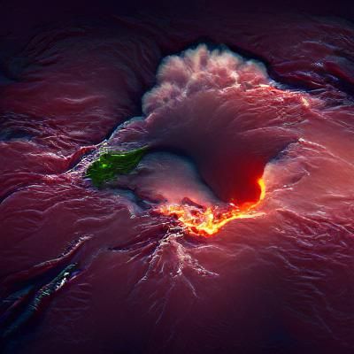 Volcanic Eruption: A Display of Nature's Power