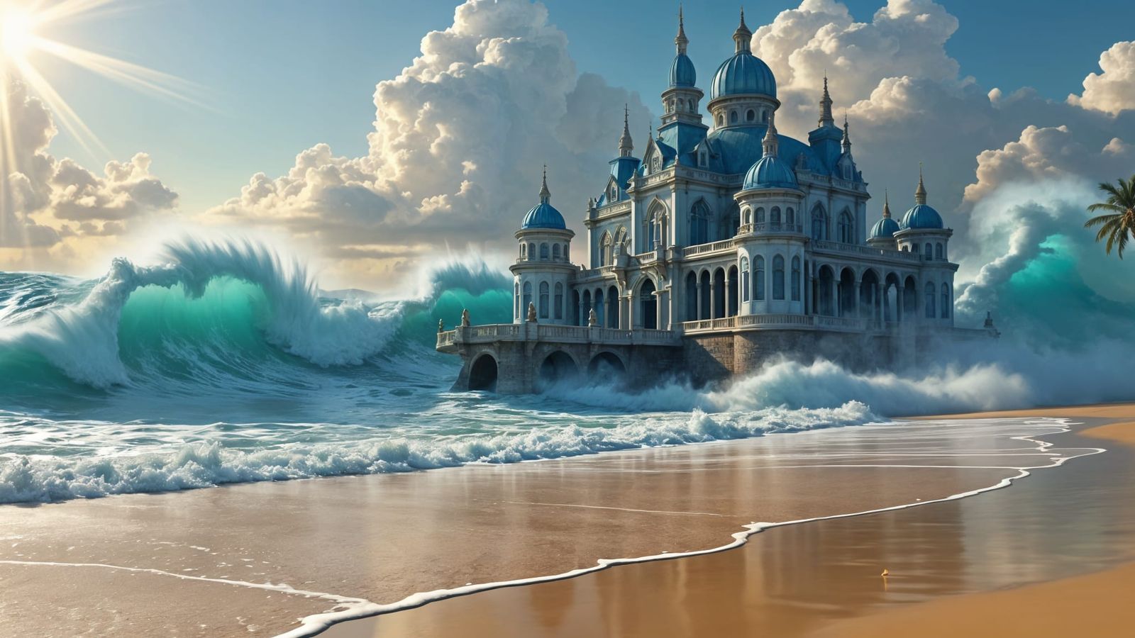 Ethereal Victorian Mansion Transcends Reality