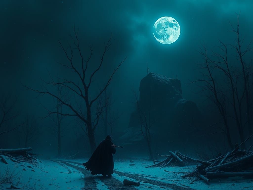 Dark Cold Fate: A Bleak AI Vision