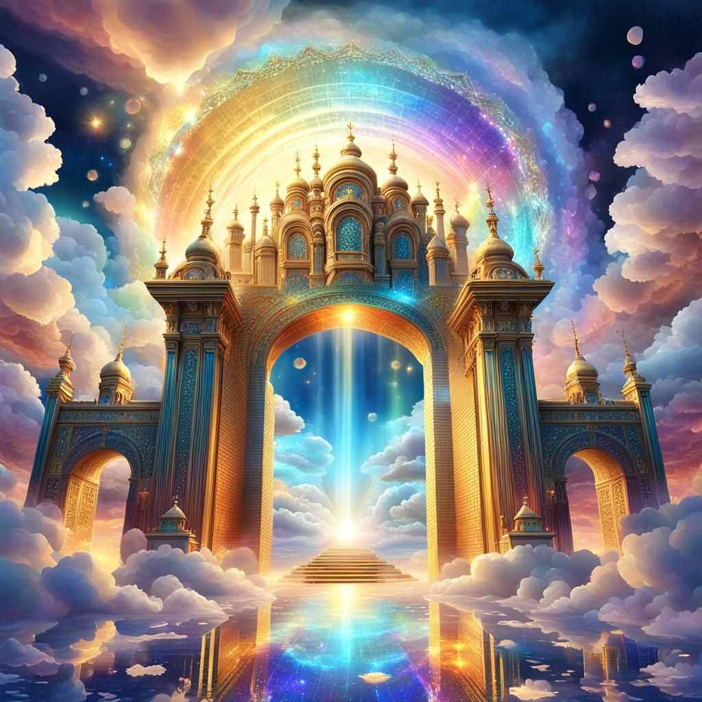 Heaven's Gates: A Mother-of-Pearl Masterpiece