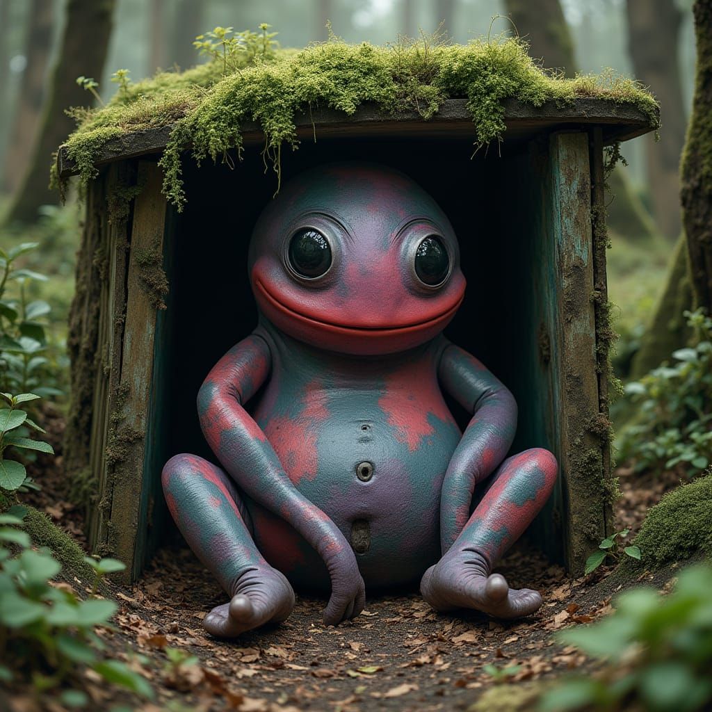 Mystical Creature Millan in Surreal Biomechanical Style