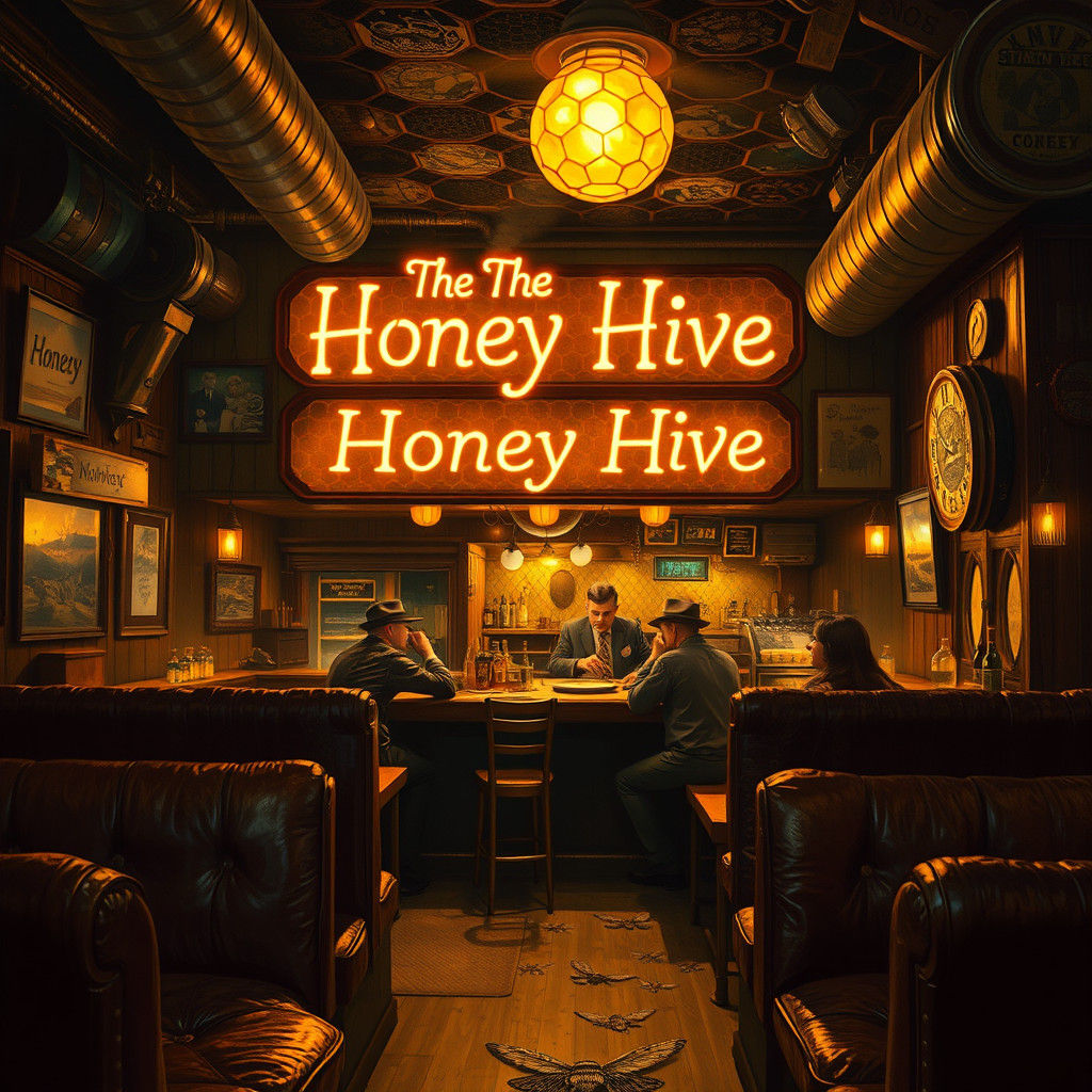 The Honey Hive: A 1950s Honey Bee Dive Bar