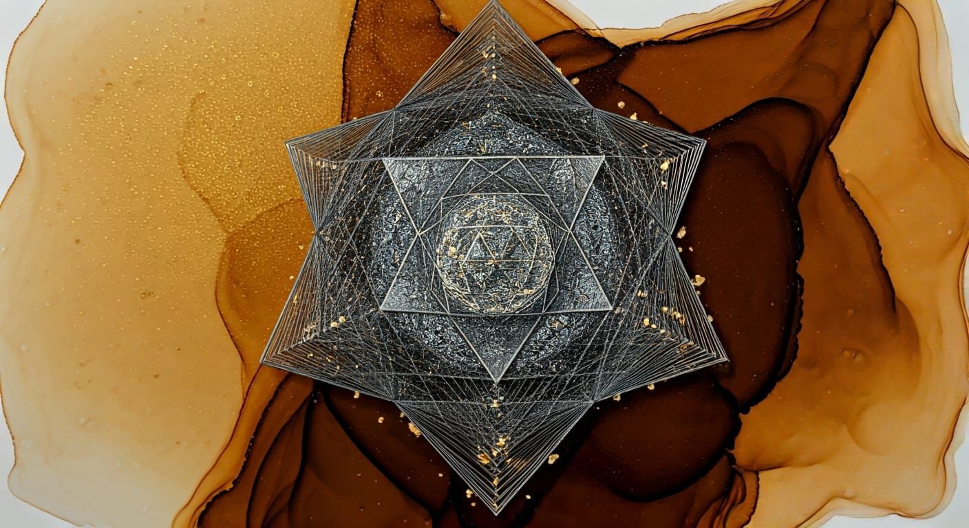 Impossible Geometry: Petri Effect in Silverpoint