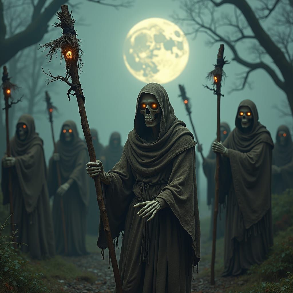 Ancient Celtic Ritual: Dance of the Spectral Dead