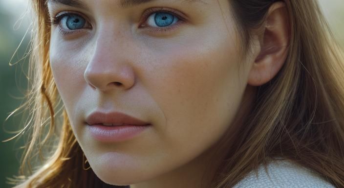 Soulful Man: Digital Portrait in Oil Painterly Style