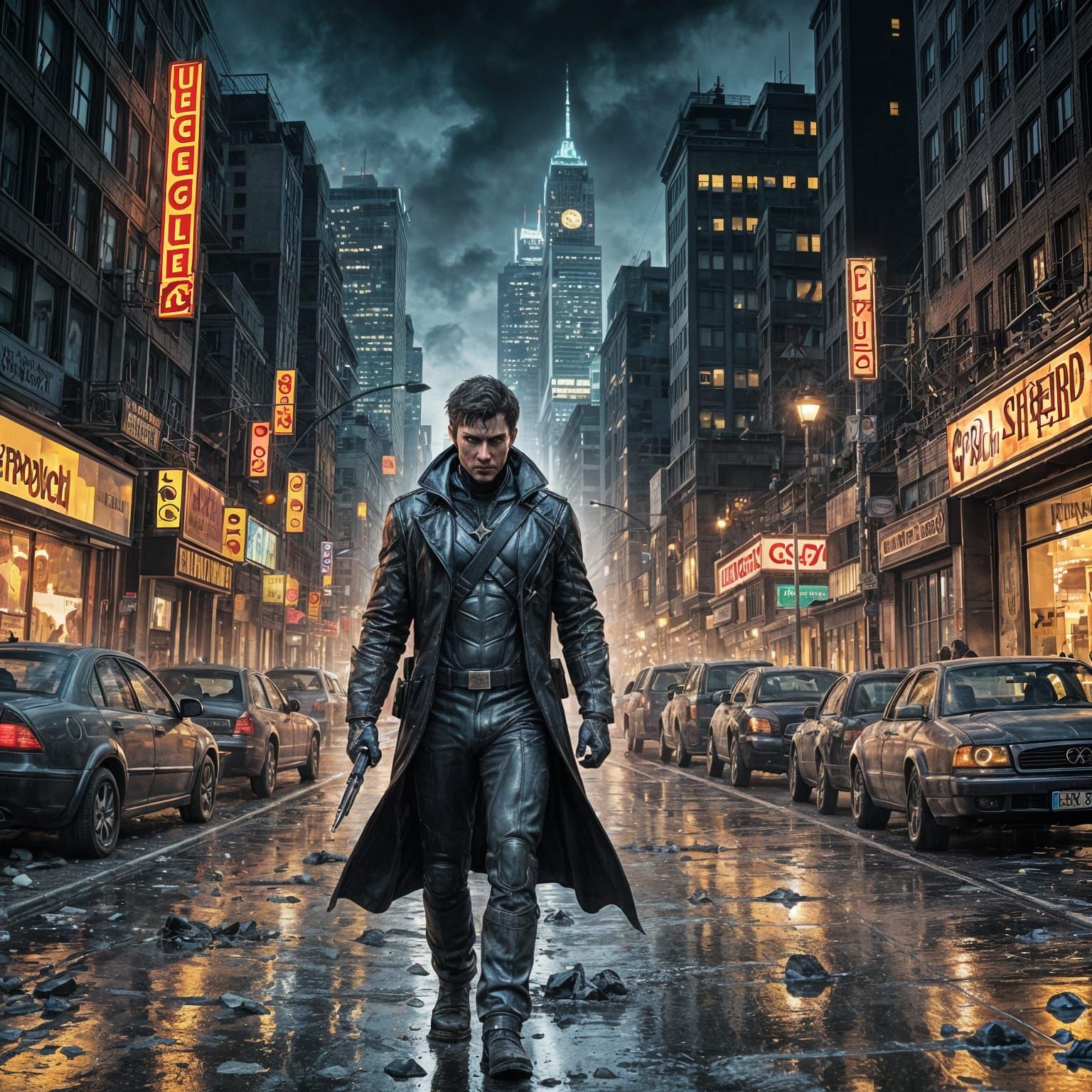 Anti-Hero Rescuing People From Their Own Problem