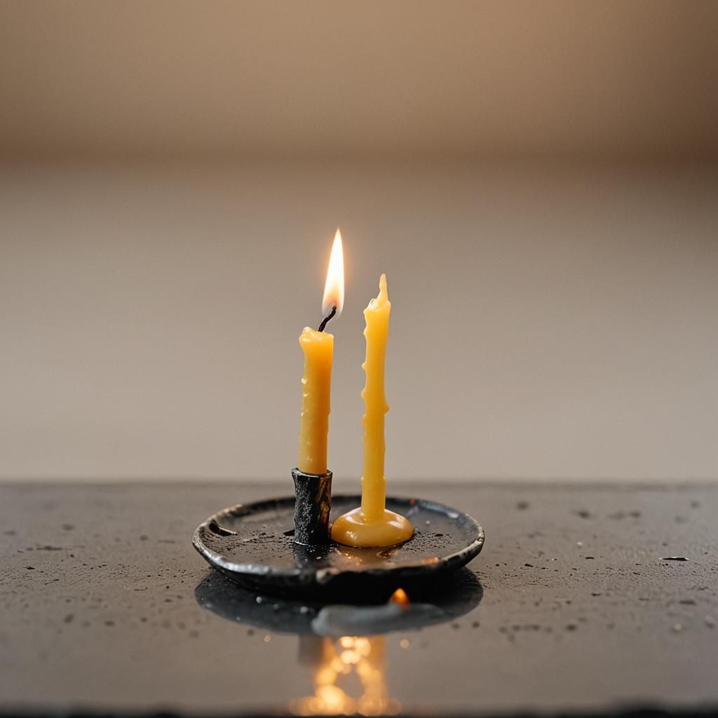 Nail Candle Clock in Ancient China