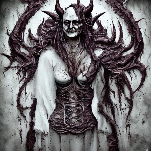 <lora:Horror Character:0.5> <lora:Shattered reality:0.5> <lo...