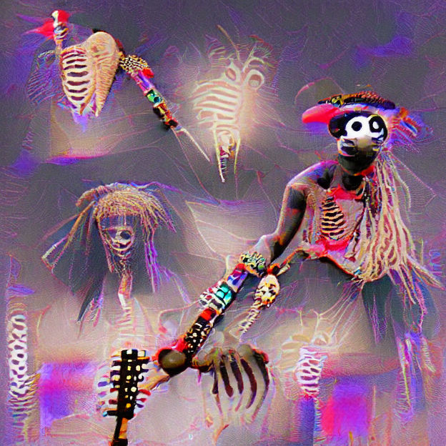 AI Interpretation of Voodoo Concept