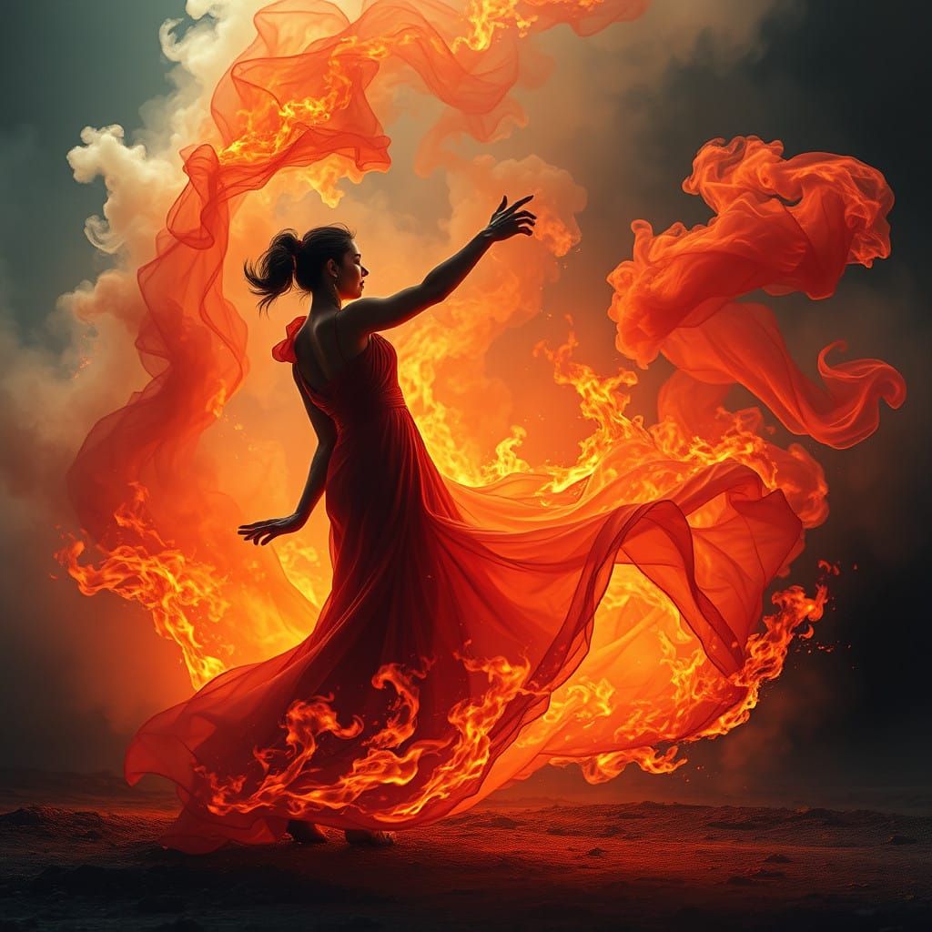 Dancing Flames of Chaos and Beauty
