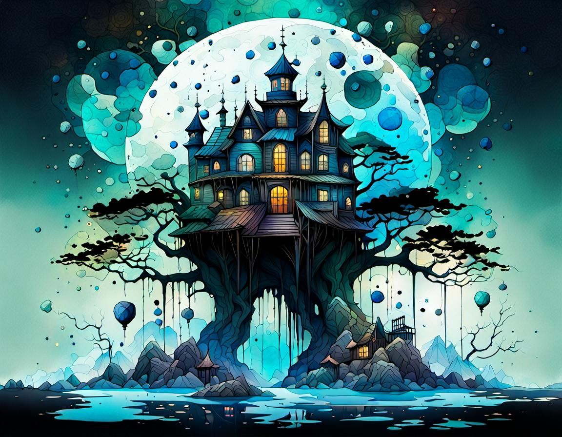 The magical house