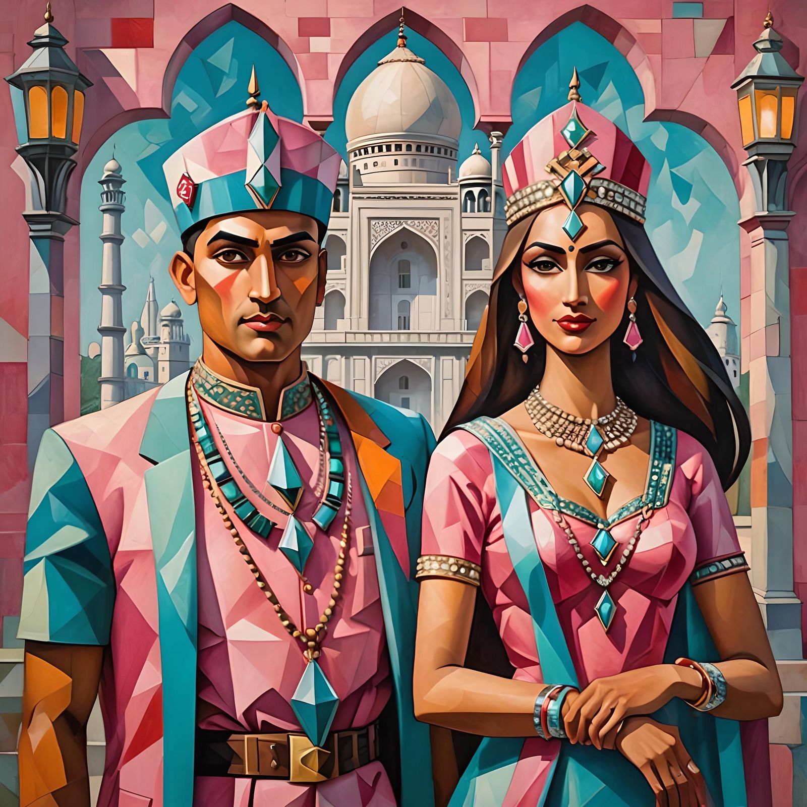 Shâh Jahân & Mumtaz Mahal 🩵🩷 Taj Mahal Lovers