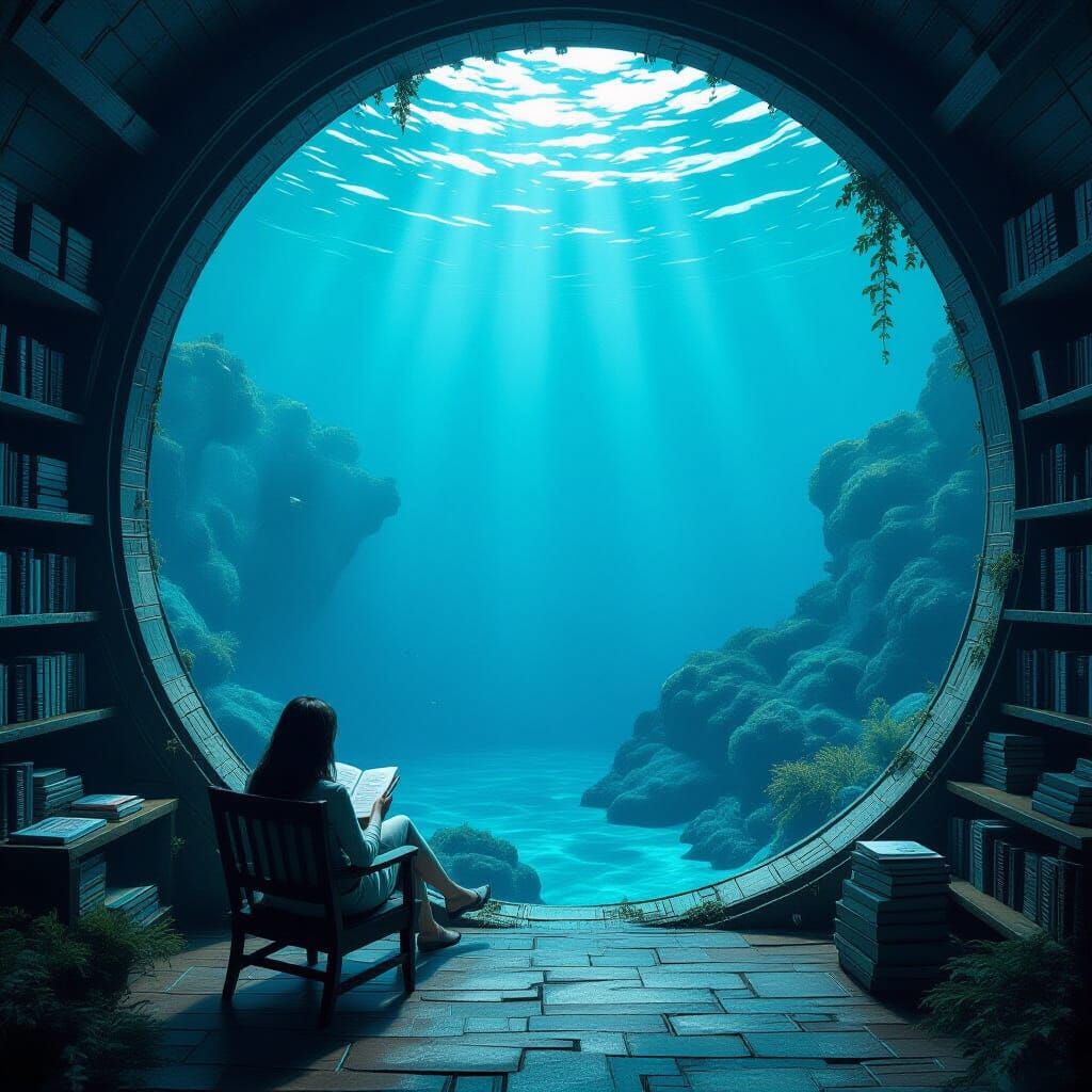 Underwater Cove: A Cozy Reading Place